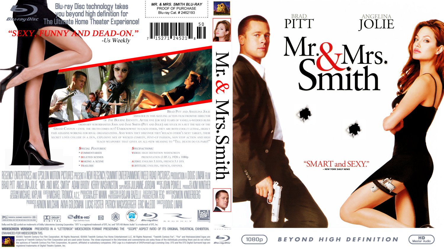 映画mr Mrs スミスのあらすじと感想をレビュー