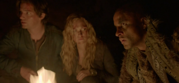 thomas-mcdonell-eliza-taylor-ricky-whittle-the-100-we-are-grounders-pt1-350x164-e1402002023555